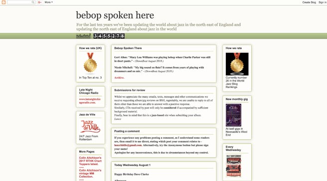 Bebop Spoken Here Review